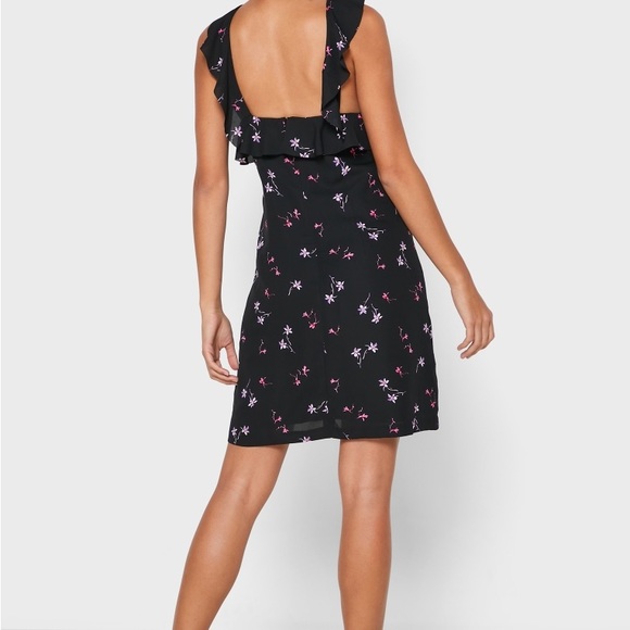 Banana Republic Flounce Ruffle Halter Dress - Picture 6 of 6